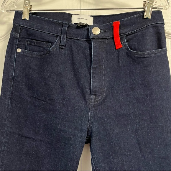 CURRENT ELLIOT Red Pocket high waist denim JEANS women’s SIZE 29 streetwear - Picture 4 of 12